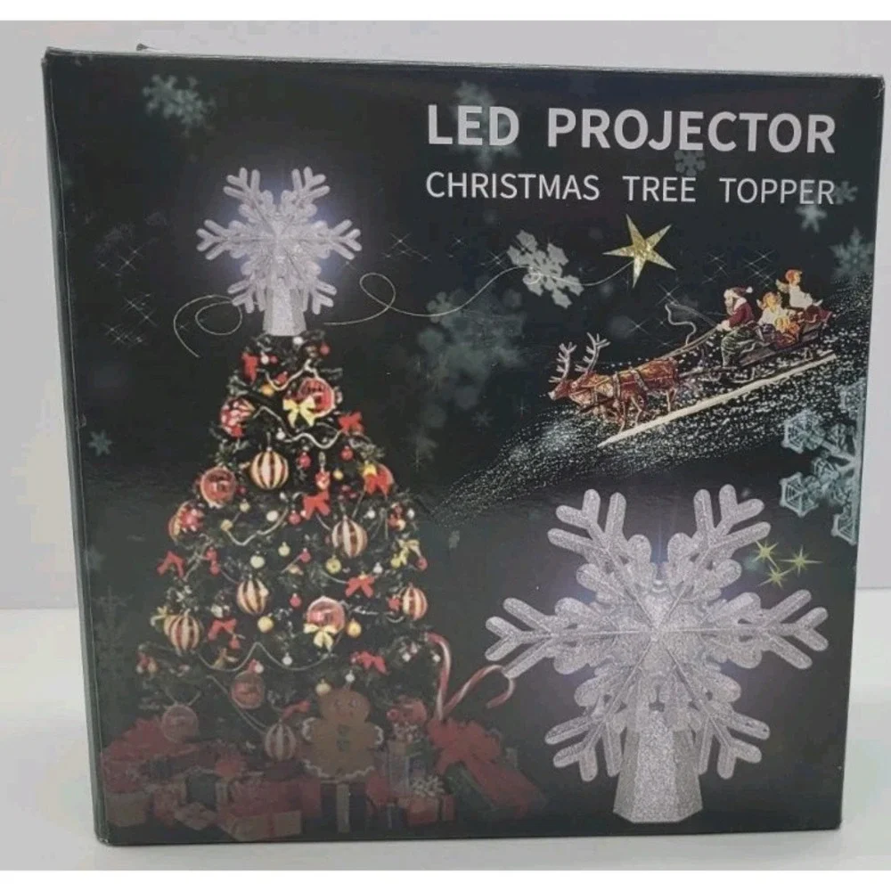 LED‎ Projector Christmas Tree Topper
